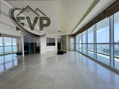 High Floor 3BR | Marina & Golfcourse Views | Semi furnished