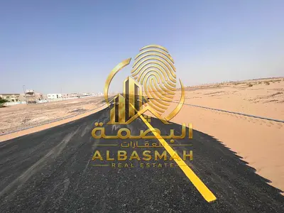 للبيع أرض تجارية سكنية مميزة في روضة القرض – ضاحية الرويضات، الشارقة