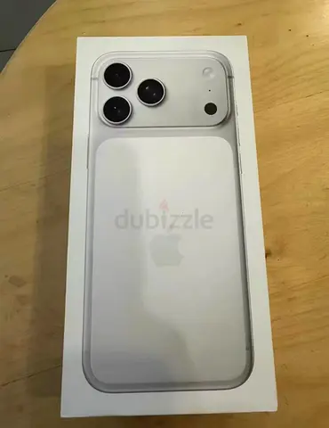 Apple iPhone 17 Pro Max (seen listing) - Silver - 256GB (as pictured)