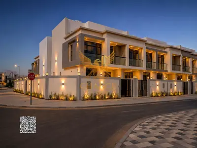 🏡 Modern Corner villa for Sale in Al Bahya, Ajman | G+1+Roof incl (water and electric and AC )