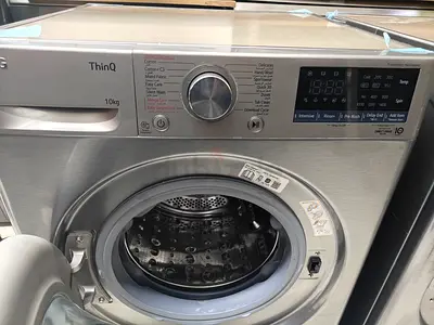 LG ThinQ 11kg Front Load Washing Machine 9kg dryer - Silver