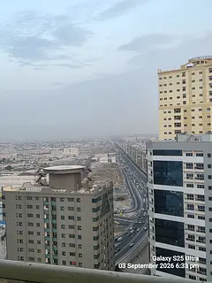 Al Nahda, Precious Master Room with city view balcony Near Dubai border.