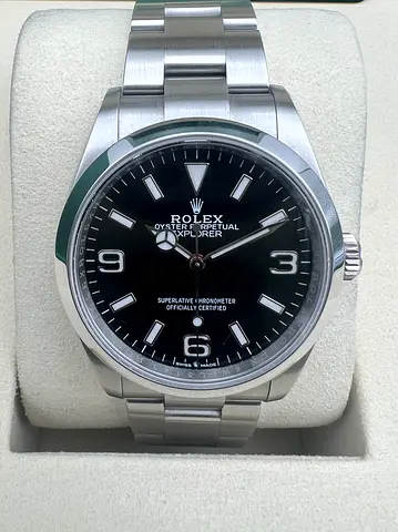 2026 Rolex Explorer Black Dial 36mm | Full Set | Barely Worn