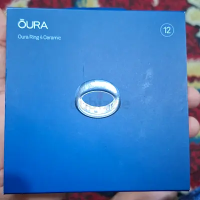 Oura Ring Generation 4 Ceramic (Size 12) - Excellent Condition