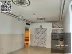 2BR hall in Orient Towers Ajman; master bedroom, 2 bathrooms, gym, pool, parking, sea view, balcony,