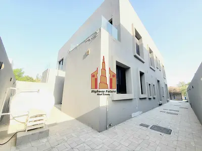 Like new 3 bedroom villa central ac hall Majlis Maid room balcony parking just 100k