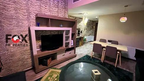 Two furnished bedrooms and a living room for annual rent in Garden City | Al Hamidiya | Two bathrooms | Free parking