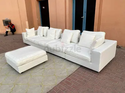 Marina Home Modular Sofa with footstool