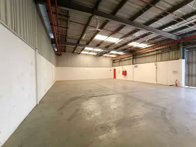 TAX FREE WAREHOUSE 2624 SQFT | ATTACHED OFFICE, PANTRY, WASHROOM