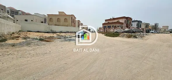 Rare Two G Plus 1 Villa Plots 3500 Sqft Each Near Habitat School and Ajman Academy