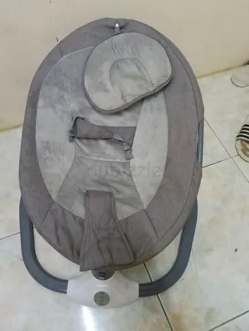 Gently Used Baby Rocker/Bouncer Seat with Head Support
