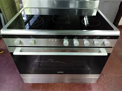 Siemens latest model electric ceramic 5 hobs stove oven fan cooking range 90x60 stove xew
