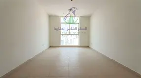 Second-tenant 2BHK in Al Taawun with 3 bathrooms, open view, free parking, family residence, direct