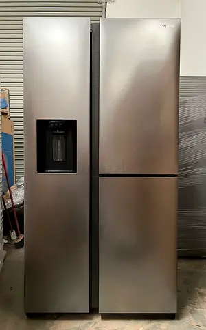 New Samsung Refrigerator 628-Litres Side by Side with Water Dispenser RH65A5401M9 without Box