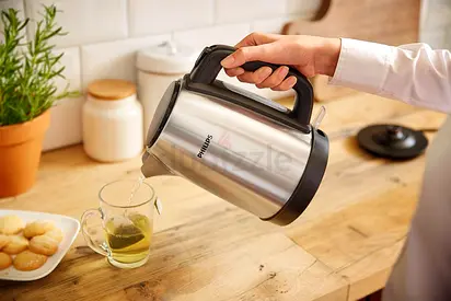 Philips Stainless Steel Electric Kettle - 1.7L