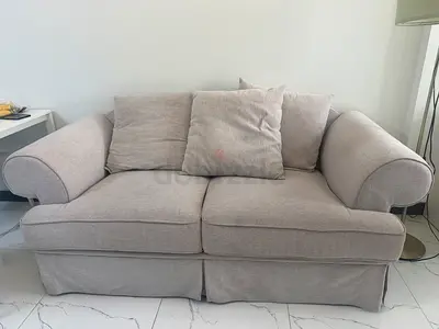 IKEA EKTORP 2-seater sofa for sale in light grey