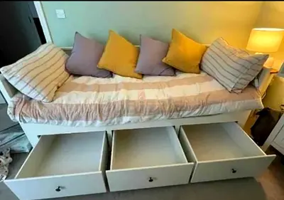 IKEA Hemnes Daybed with 2 Mattresses - Great Condition