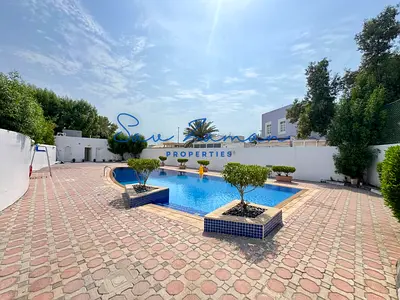 CLOSE TO BEACH 5BR+MAIDS GARDEN SHARED POOL TENNIS COURT