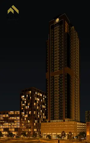 A two-bedroom apartment in Al Tanniji Tower, Al Taawun, Sharjah.