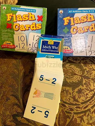 Flash Cards Math & Addition Set (Kids educational cards)