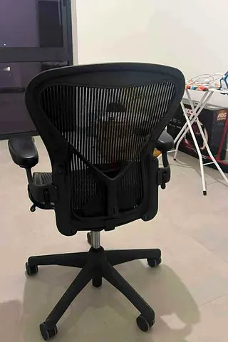 Herman Miller Ergonomic Mesh Office Chair - Adjustable Arms and Lumbar Support