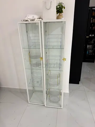 IKEA BLALIDEN glass door cabinet