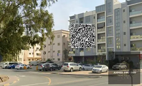 Residential and commercial plot on the corner of two streets (G+6), close to the Ajman Corniche, freehold