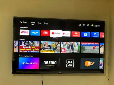 50 inch Smart LED TV - Android TV with Netflix & YouTube (Used)