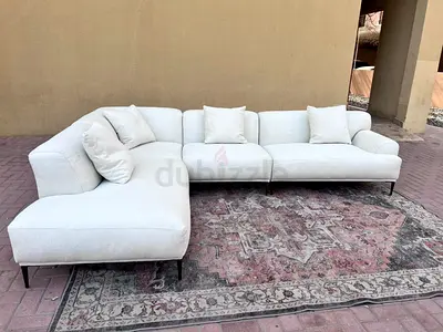 As Like perfect condition the loom collection Feather filled L Shape Sofa