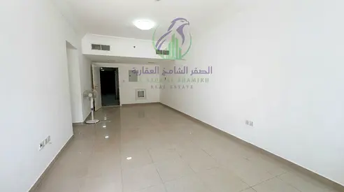 2-Bedroom Apartment for Rent in Al Taawun, with a large terrace, 2 bathrooms, free parking, and flexible payment options over 4 or 6 cheques.
