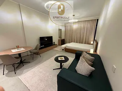 Furnished Studio | Neighborhood View | Mid Floor
