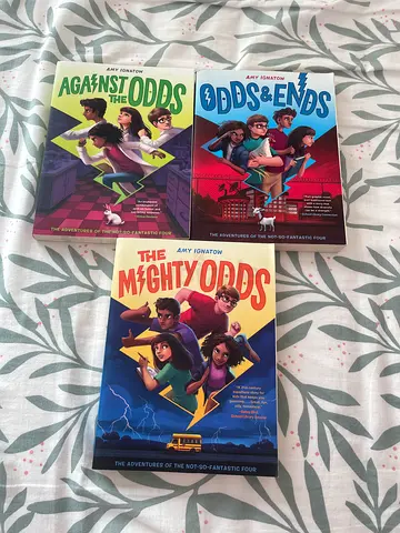 The Mighty Odds trilogy by Amy Ignatow (3 books)