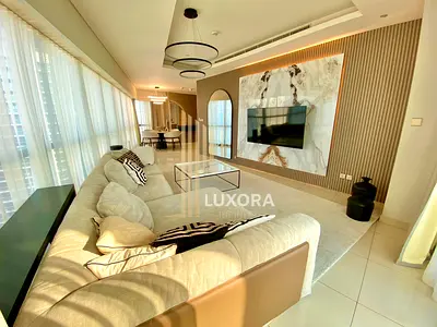 Furnished 3 BR | Elegant | High Floor | Bigger Layout
