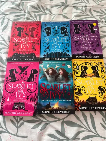Scarlet and Ivy book series - Sophie Cleverly (6 paperback volumes)