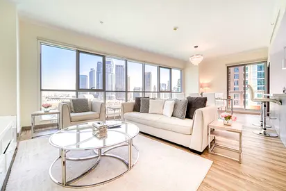 Upscale 2BR w/ Burj Khalifa & Fountain Views