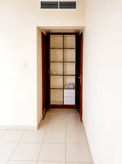 A very spacious Master Bedroom, Very neat family flat with  general Balcony