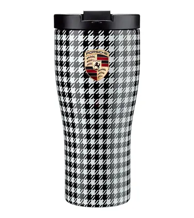 Porsche Pepita thermos cup Dealer Edition