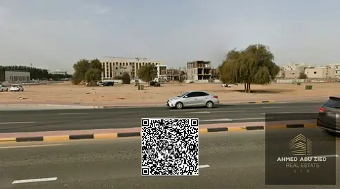 ارض سكني تجاري مباشرة علي شارع الشيخ عمار (G+4+Roof) في التلة 2 عجمان بجوار المستشفي السعودي الالماني