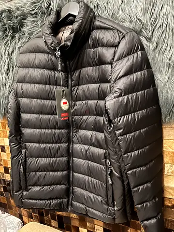 Authentic TUMI men jacket- foldable/ packable real duck down