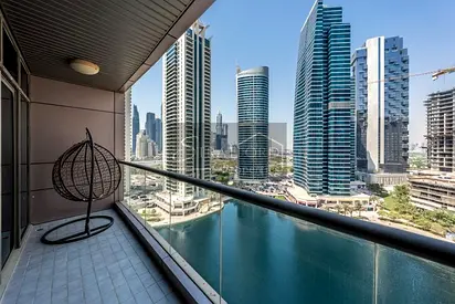 Spacious 2BR | Full Lake View | Huge Balcony | JLT