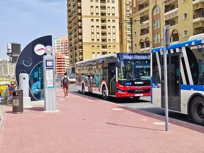 One Month Free Front Of Dubai Bus Stop __ 2 Bedroom Apartment __ Saperate Big Hall With Door __ Mai