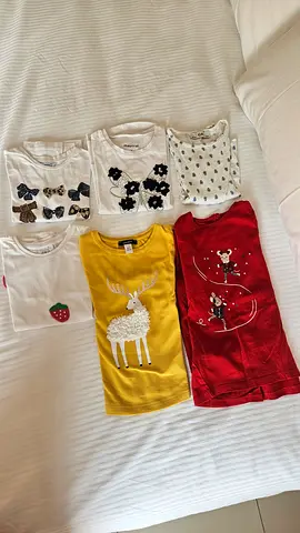 Long sleeve t shirts size 4 year old, for girl
