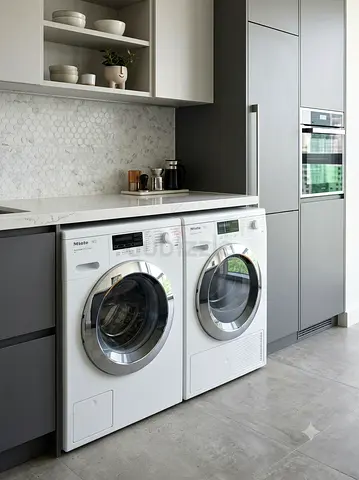 Miele Separate Washing Machine & Dryer Set | Premium Laundry Appliance Pair