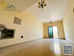 A prime residential opportunity for rent on a main street in Al Hamidiya 1. A one-bedroom apartment