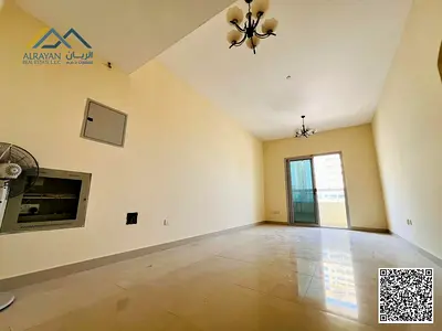 A prime residential opportunity for rent on a main street in Al Hamidiya 1. A one-bedroom apartment with a living room is available for rent in a vib