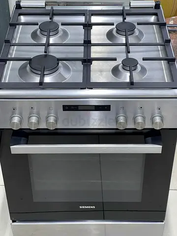 Siemens Top gas oven electric cooking range dual fuel size 60cm