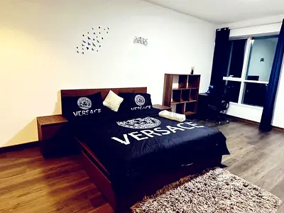 Big size master room in penthouse