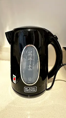 Black & Decker Electric Kettle - 0.8L, Black