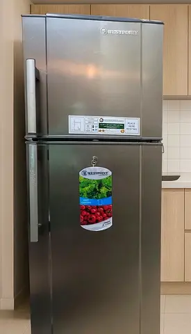 WESTPOINT Double Door Refrigerator 200L - Silver