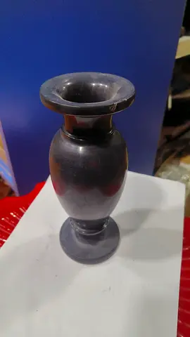 Marble stone vase 20cm height